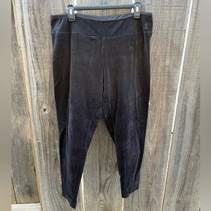 Cuddl Duds luxuriously soft velour leggings